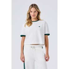 Ellesse Kadın Beyaz T-Shirt.OF