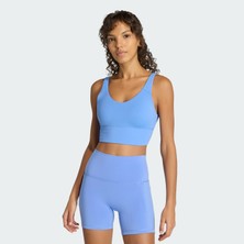 Adidas Performance HZ0873 3 Stripes Studio All Me Light Support Bra