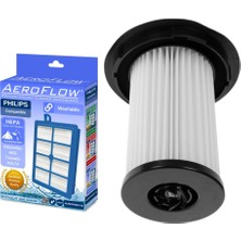 BLC Filtre Philips Ergofit FC9252/01 Uyumlu Filtre Seti | 1x FC8038/01 - 1x FC6086/01 (Aeroflow® Yıkanabilir Hepa)