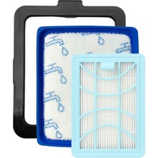 BLC Filtre Philips Elektrikli Süpürgeler ile Uyumlu CP0617/01 Filtre Seti - Dış Çerçeve Dahil