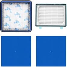 BLC Filtre Aeroflow® Philips Elektrikli Süpürgeler ile Uyumlu FC8010/02 Yıkanabilir Filtre Seti | 2x Sünger Filtreli