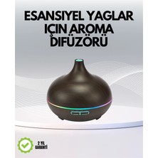 Epilons 7 Renk Işıklı Ultrasonik Hava Difüzörü - Sessiz ve Güvenli Kullanım