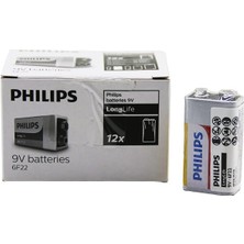 E-Bulurum Phılıps  9V  Pil  12PCS (5067)