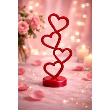 Abenova Romantik Kalp Dekor  Modern Masa Üstü Aşk Temalı Ev Dekoru