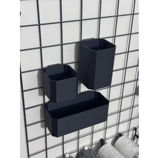 Morpiko Tel Pano Için Plastik Aksesuar Kutusu Seti 3 Adet - Pano Yoktur - Iplik, Makara ve Aksesuar.