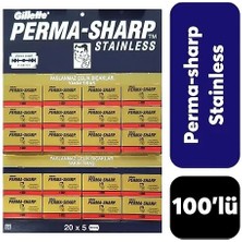 E-Bulurum Perma-Sharp Tam Jilet 5 Parça  x 20 Parça (5067)