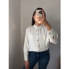 Hena Store Fiyonk Detay Kadın Gömlek