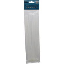 E-Bulurum 25PCS   Beyaz   3.6X250MM  Plastik Cırt Kelepçe (5067)