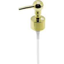E-Bulurum Lüx Top Başlı Gold Sıvı Sabun  Pompası  Plastik  Hortum=11.7cm (5067)