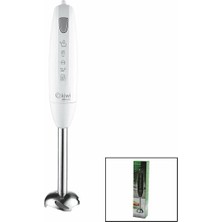 E-Bulurum Kiwi KHB-4415  Çubuk  El Blender  Çelik Uçlu   Dc Motor - 300W (5067)