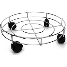 E-Bulurum Krom Metal Tüp Çek - Damacana Altlık (5067)