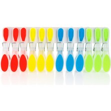 E-Bulurum Iz Bırakmayan Silikon Mandal 12 Li (5067)