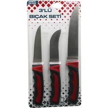 Zumio 3pcs Kurban Bıçak Seti R-032K--R-320Y--R-0403 Kemik Sıyırma - Deri Soyma=yüzme - Kurban Bıçak (5405)