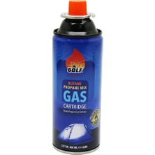 E-Bulurum Golf Gas Premium Butane Propane Mıx Uzun Gaz Kartuşu 227GR/400ML (5067)