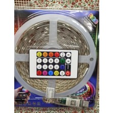 E-Bulurum 10 Metre, LED Şerit, USB Bağlantılı, Kumandalı, Ambiyans Işığı SDR-LED-109 (5067)
