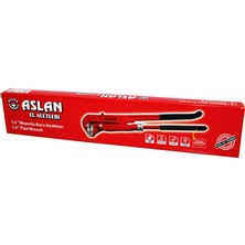 E-Bulurum 1.5 Inç  Parmak Maşonlu Maşalı Çelik Boru Anahtarı Pvc Izole Ergonomik Saplı (5067)