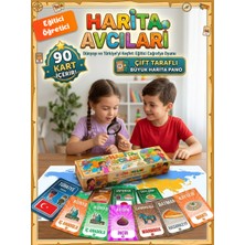 RKO Harita Avcıları | Türkiye ve Dünya Coğrafya-Kültür Kart Oyunu | Eğitici Harita Oyunu