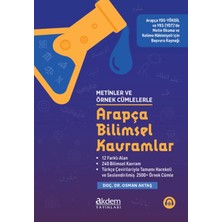 Akdem Yayınları Metinler ve Örnek Cümlelerle Arapça Bilimsel Kavramlar