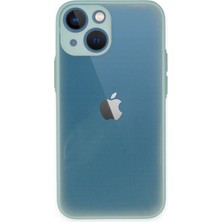  iPhone 15 Plus Kılıf Montreal Silikon Kapak - Açık Yeşil Nemere
