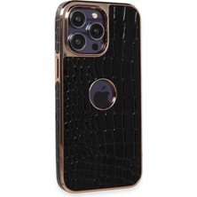  iPhone 14 Pro Kılıf Snake Kapak - Siyah Nemere