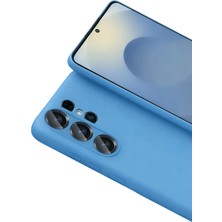  Samsung Galaxy S26 Ultra Nano Içi Kadife Silikon - Mavi Nemere