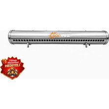 Sönmez Solar Krom 30X Vakum Tüplü Güneş Enerjisi Sıcak Su Deposu (Sadece Depo) (Açık Devre Doğal Akışlı)