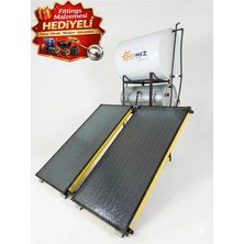 Sönmez Solar 2 Kollektörlü Tonluk Depolu Güneş Enerjisi (Açık Devre Doğal Akışlı Antifrizsiz) (Yazlık)