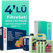 Bosch Kia Sorento 2.2 Dizel Filtre Bakım Seti Liqui Moly Motor Yağlı (2010-2012) 4 Lü