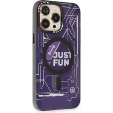  iPhone 14 Pro Kılıf Venüs Magneticsafe Desenli Kapak - Venüs - 1 Nemere