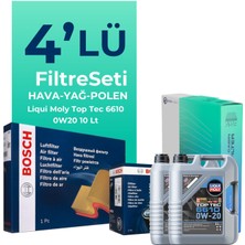 Bosch Mercedes Vito 114 Cdı 2.0 Dizel Filtre Bakım Seti Liqui Moly Motor Yağlı (2019-2024) 4 Lü