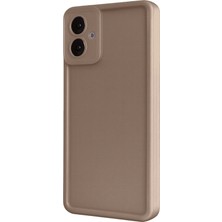  Samsung Galaxy A07 4g Viera Silikon - Kahverengi Nemere