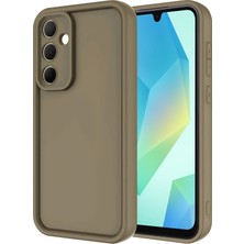  Samsung Galaxy A16 5g Kılıf Viera Silikon - Kahverengi Nemere