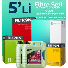 Filtron Kia Sorento 2.5 Dizel Filtre Bakım Seti Liqui Moly Motor Yağlı (2006-2011) 5 Li
