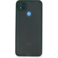  Xiaomi Redmi 9c Kılıf Montreal Silikon Kapak - Yeşil Nemere