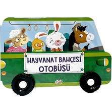 0-6 Yaş Yayınları Hayvanat Bahçesi Otobüsü Tekerlekli Kitaplar