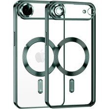  Apple iPhone 17 Air Kross Magneticsafe Kapak - Koyu Yeşil Nemere