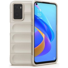 Realme 9i 4g Kılıf Optimum Silikon - Krem Nemere