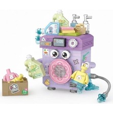 Kaia Life LZ-8826 Loz Çamaşır Makinası 320 Parça Block Oyuncak