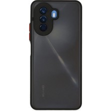  Huawei Nova Y70 Kılıf Montreal Silikon Kapak - Siyah Nemere