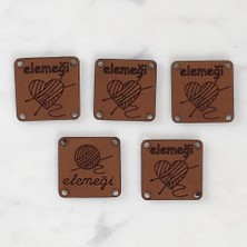 Nemere Loren Crafts Elemeği Deri Arma 5 Adet - 1588