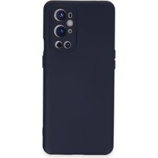 One Plus 9 Pro Kılıf Nano Içi Kadife Silikon - Lacivert Nemere