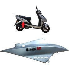 Arora Bravo 50 Arka Yan Panel Sağ Gri BRAVO-073