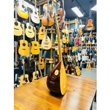 Pena Müzik Kısa Sap Yarı Profesyonel Ceviz Bağlama 36 Tekne Jak Girişli