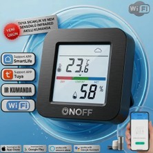 ONOFFSMART Tuya Destekli Wifi Akıllı Isı Ve Nem Sensörlü Ir Kumanda