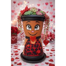 Nemere Leo Hanım Dekoratif Saksı 1,7 Litre