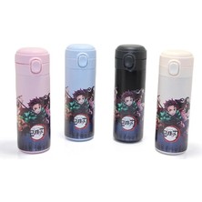 Nemere Anime Baskılı Çelik Termos 500 ml - Isı Muhafazalı Sızdırmaz Matara