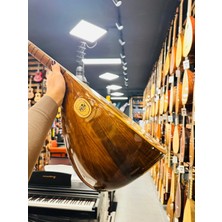 Pena Müzik Kısa Sap Yarı Profesyonel Ceviz Bağlama 40 Tekne Jak Girişli