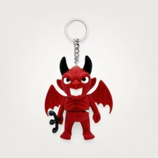 Xtoys Şeytan Lucifer Anahtarlık Çanta Charmı ve Aksesuarı Sevgiliye Hediye Cehennem Temalı Figür | Lucito