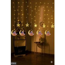 MegaSepet Mey Ithalat® Ramazan Perde LED Işık 3 Metre