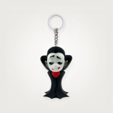 Xtoys Kont Drakula Hareketli Vampir Oyuncak Çanta Aksesuarı ve Anahtarlık | Dracool